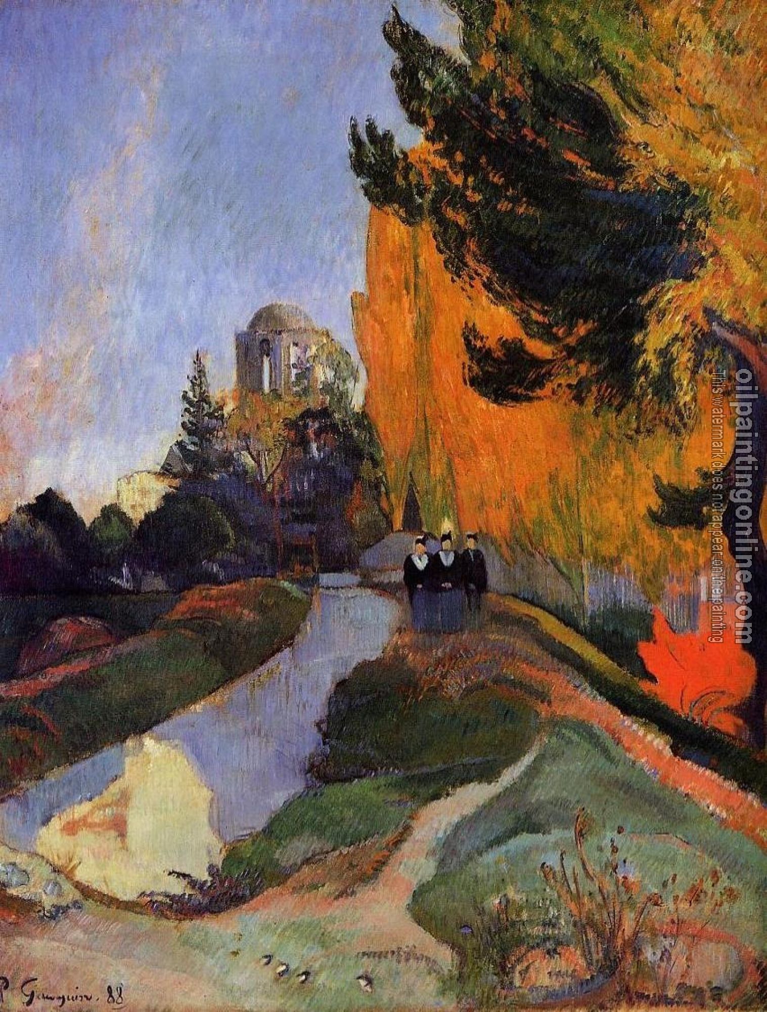 Gauguin, Paul - Les Alychamps